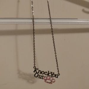 Brass Knuckle Necklace